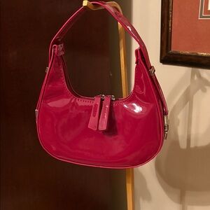Chic red patent leather Women's Bag